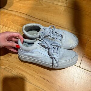 Vans Blue Sneakers Casual Low-Top